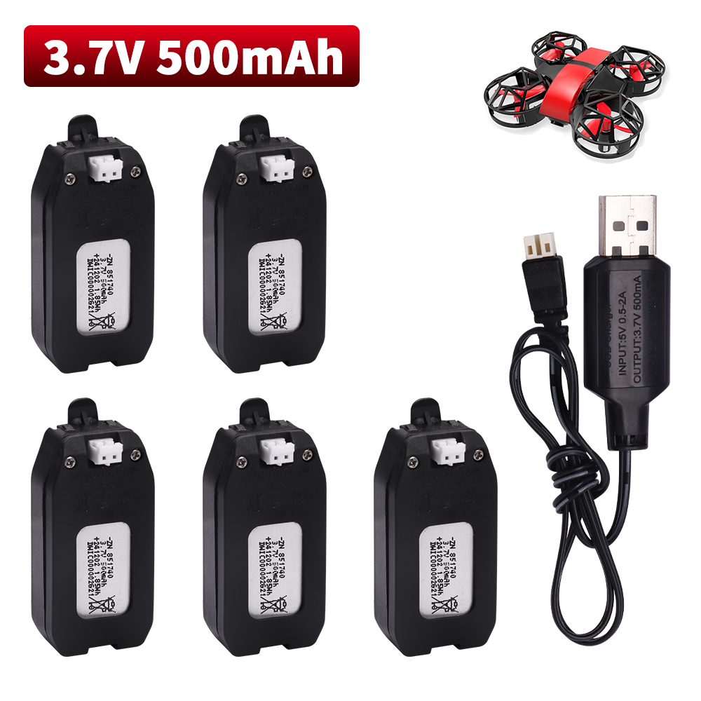 Eachine Drone E010 - Bateria de lítio 3.7v 500mah para
