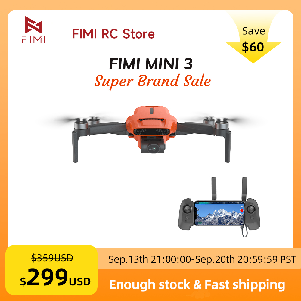 Drone Camera With Gimbal - Drone FIMI MINI 3 com Câmera