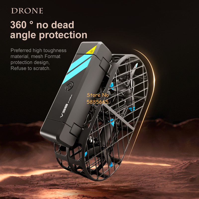 Câmera HD 8K 360 °   Proteção  - Drone Camera Case avaliação e preço