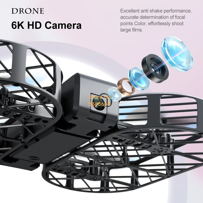Câmera HD 8K 360 °   Proteção  - Drone Camera Case avaliação e preço