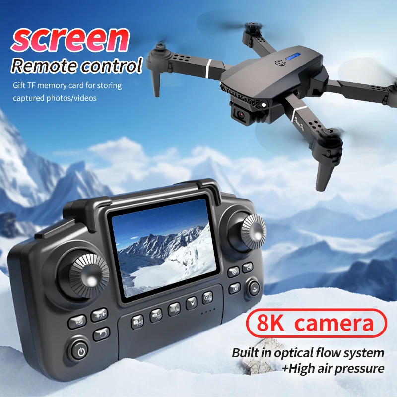 Drone Profissional E88 PRO com - Drone Camera Mount avaliação e preço