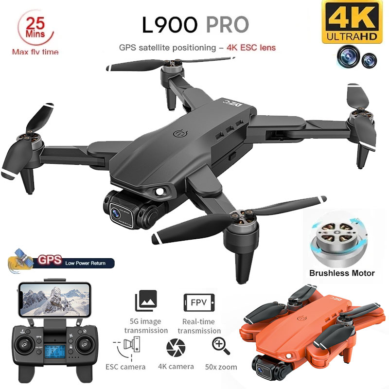 L900 pro gps drone 4k profissi - Drone Camera Wide Angle avaliação e preço