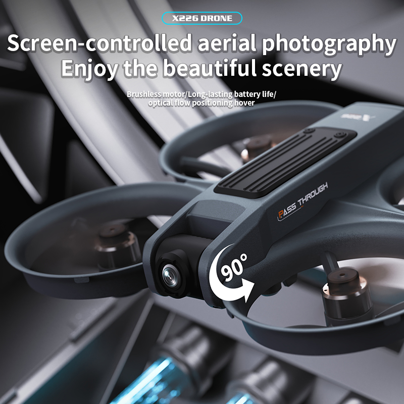 NOVO Drone RC X226 2.4G 5G WIF - Drone Camera Professional avaliação e preço