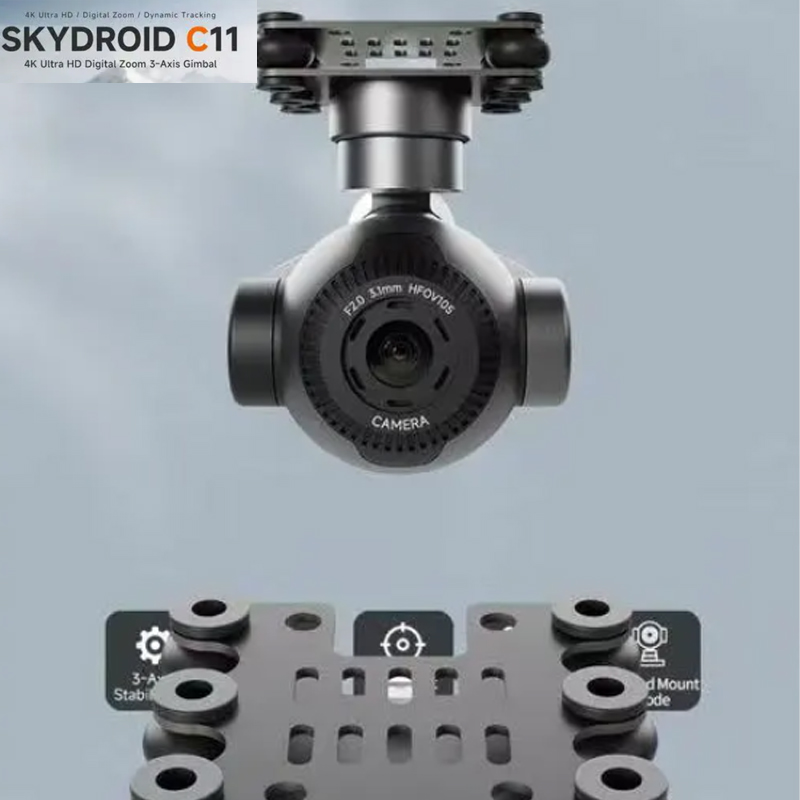 Câmera Skydroid C11 4K com Gim - Drone Camera Waterproof avaliação e preço